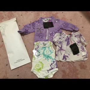 Young Versace baby clothes 3-pieces